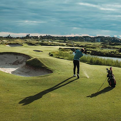 golf drive